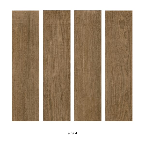 PISO NOGAL BROWN HD RECT 29X119 CM