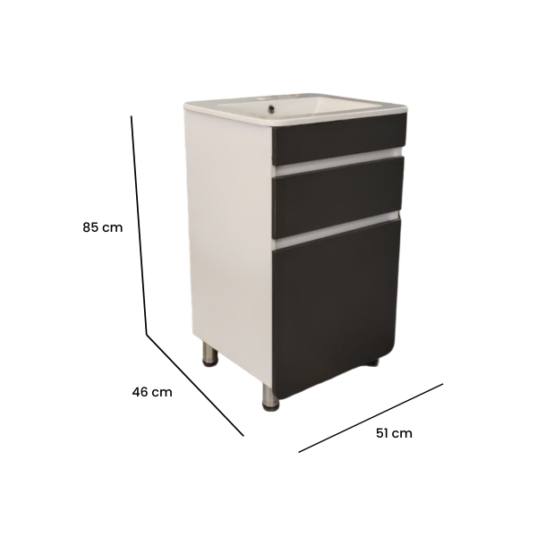 MUEBLE COR DAC MALTA BLANCO/GRAFFO