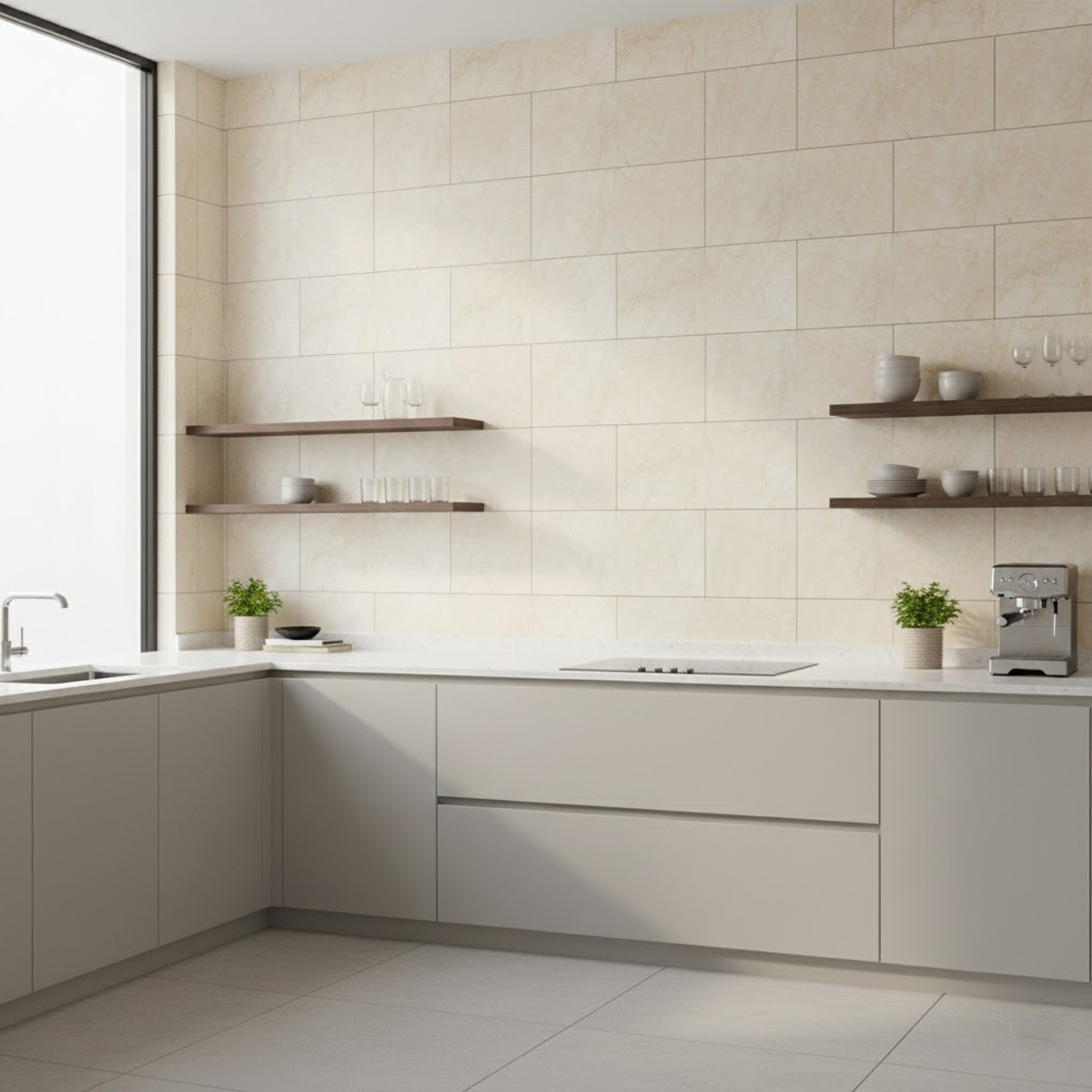 PISO Y PARED ROYAL BEIGE BRILLANTE 30.5X60 CM - Image 3