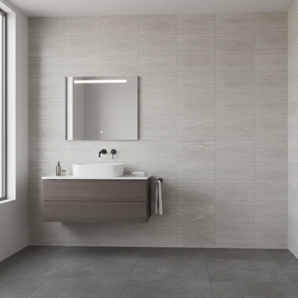 PARED ONDUL MARMOL REF1036C BEIGE 30X60 CM