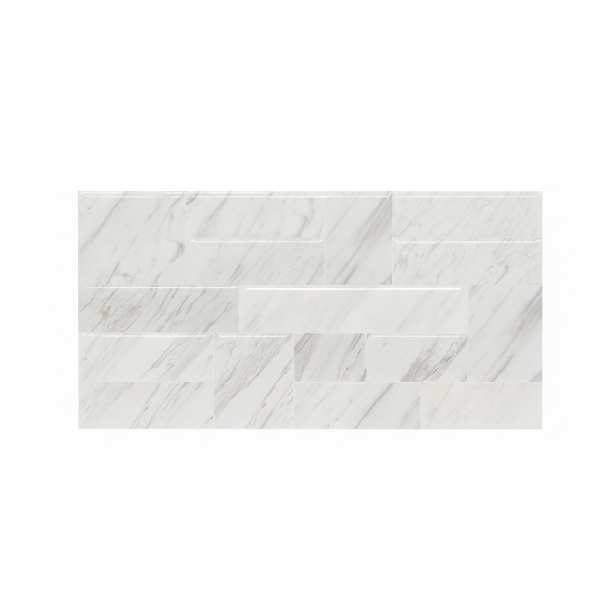 PARED RECT MONTANA BLANCA CGH36020 30X60 CM - Image 1