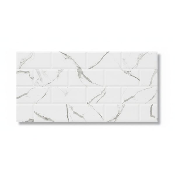 PARED RECT LADRILLOS CARRARA REF 63479 30X60 CM