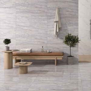 PORCELANATO BARDIGLIO PULIDO LIGHT GREY 60X120 CM - Image 2