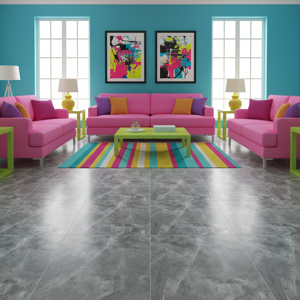 PORCELANATO ESM GRIS PLOMO 63655D 60X60 CM - Image 2