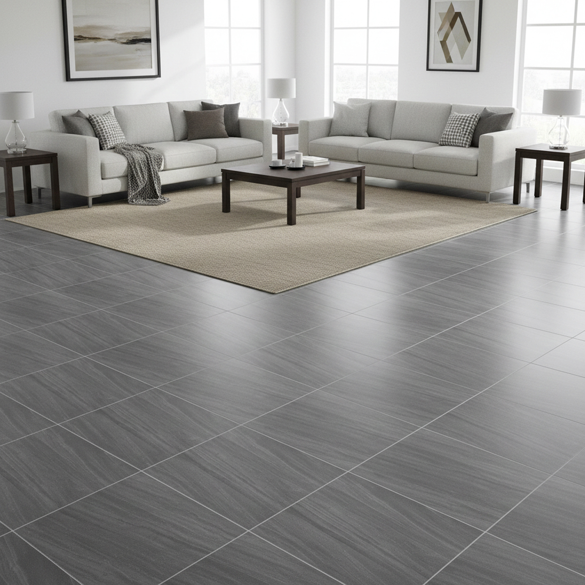 PORCELANATO MATE MANAURE GRIS 607 60X60 CM - Image 2