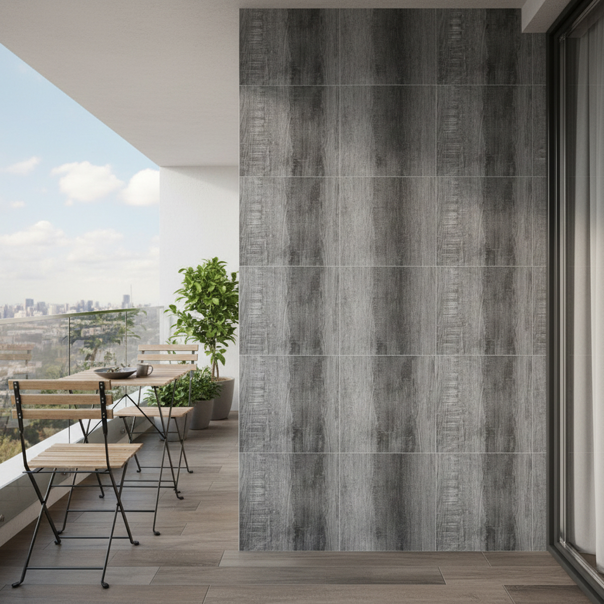 PORCELANATO EBONY CEDAR 60X60 CM - Image 2