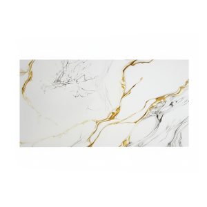 PORCELANATO ESMALTADO ONYX WAVES GOLD 60X120 CM