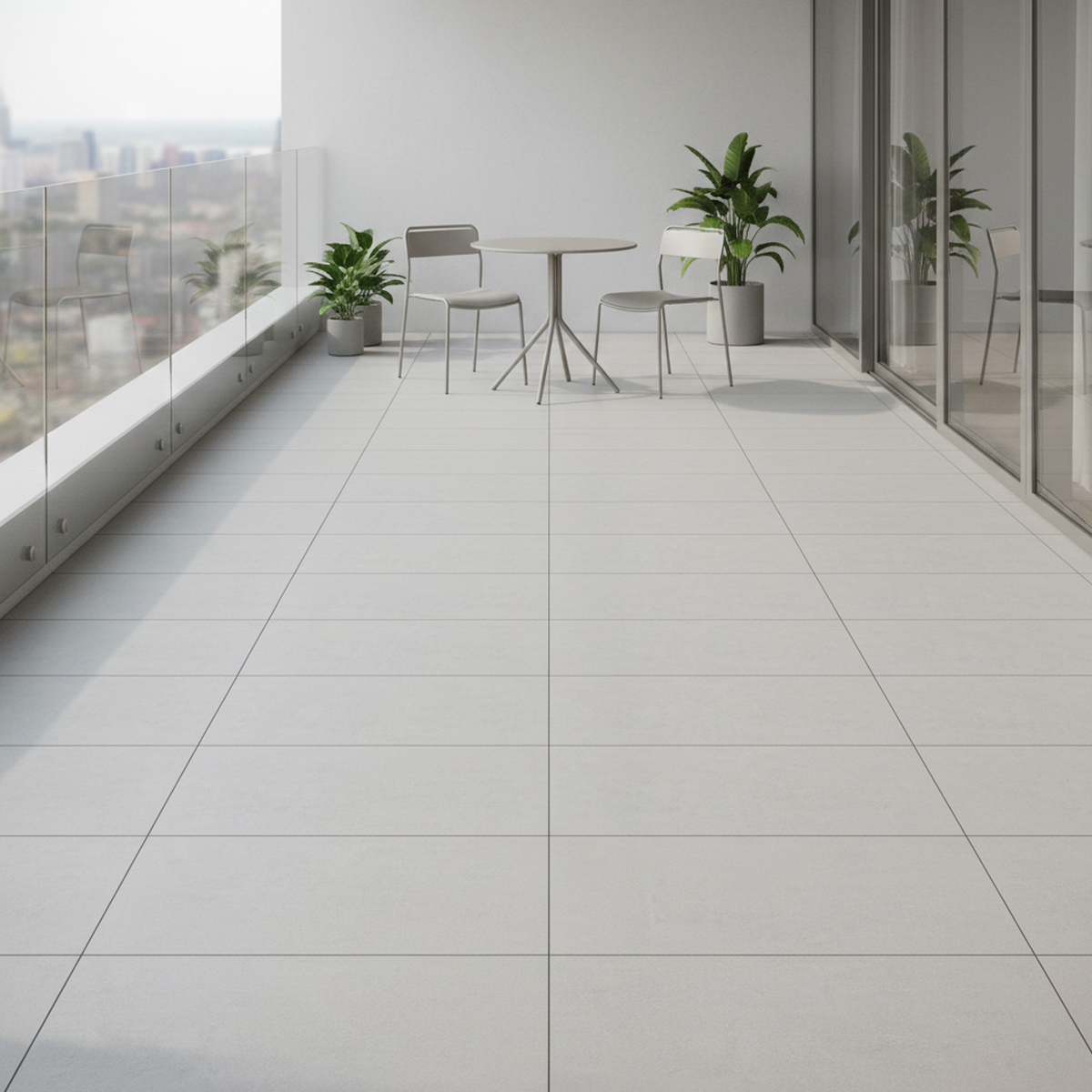 PORCELANATO ROYAL CEMENTECH GRIS MATE 60X120 CM - Image 2