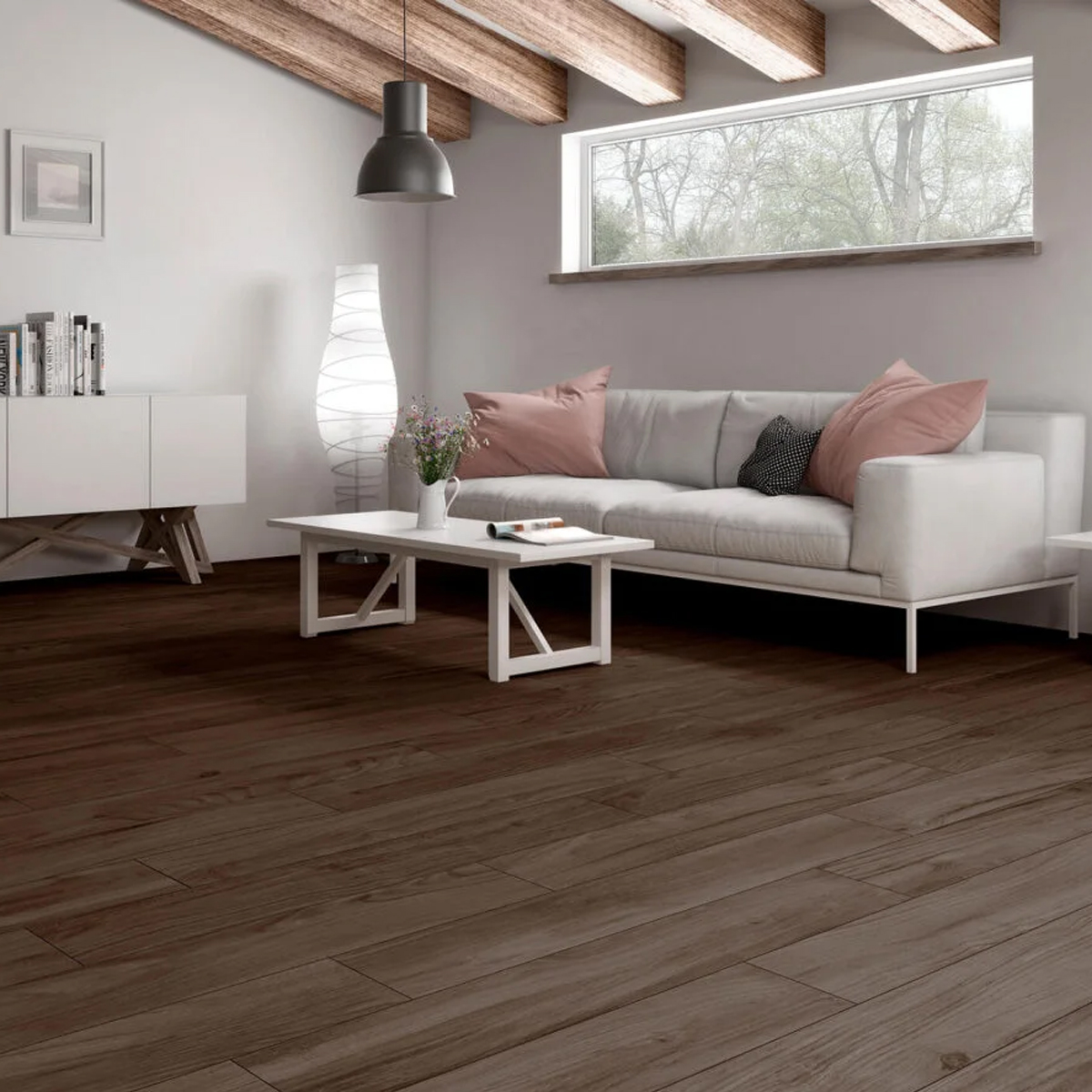 PORCELANATO BOLZANO COFFEE 20X120 CM - Image 2