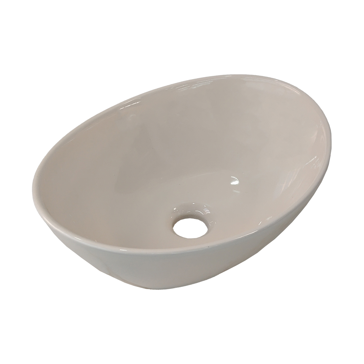 LAVAMANOS VESSEL PORTOBELLO BONE - Image 1