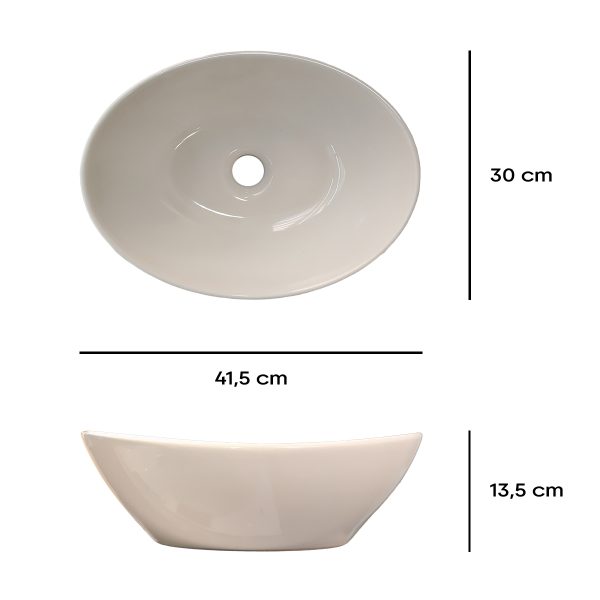 LAVAMANOS VESSEL PORTOBELLO BONE