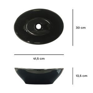 LAVAMANOS VESSEL PORTOBELLO NEGRO - Image 2