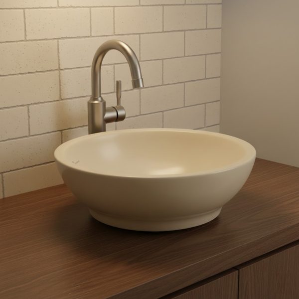 E242-BO LAVAMANOS VESSEL VIVALDI BONE 103