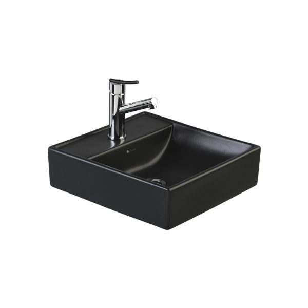 E324.NG LAVAMANOS VESSEL MOZART NEGRO GRAFITO