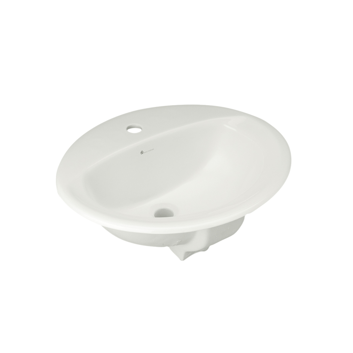 E231.1BL LAVAMANOS ELEA OVAL BLANCO GRANDE - Image 1