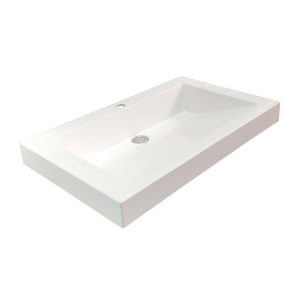 LAVAMANOS GENOVA 79X48 BLANCO SOBREPONER
