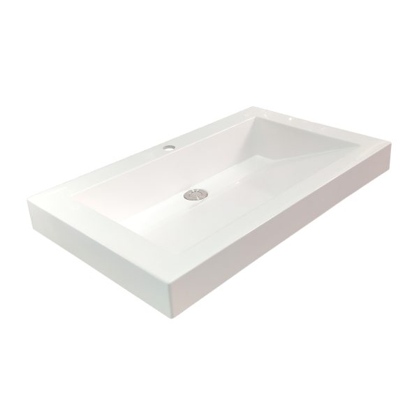 LAVAMANOS GENOVA 79X48 BLANCO SOBREPONER