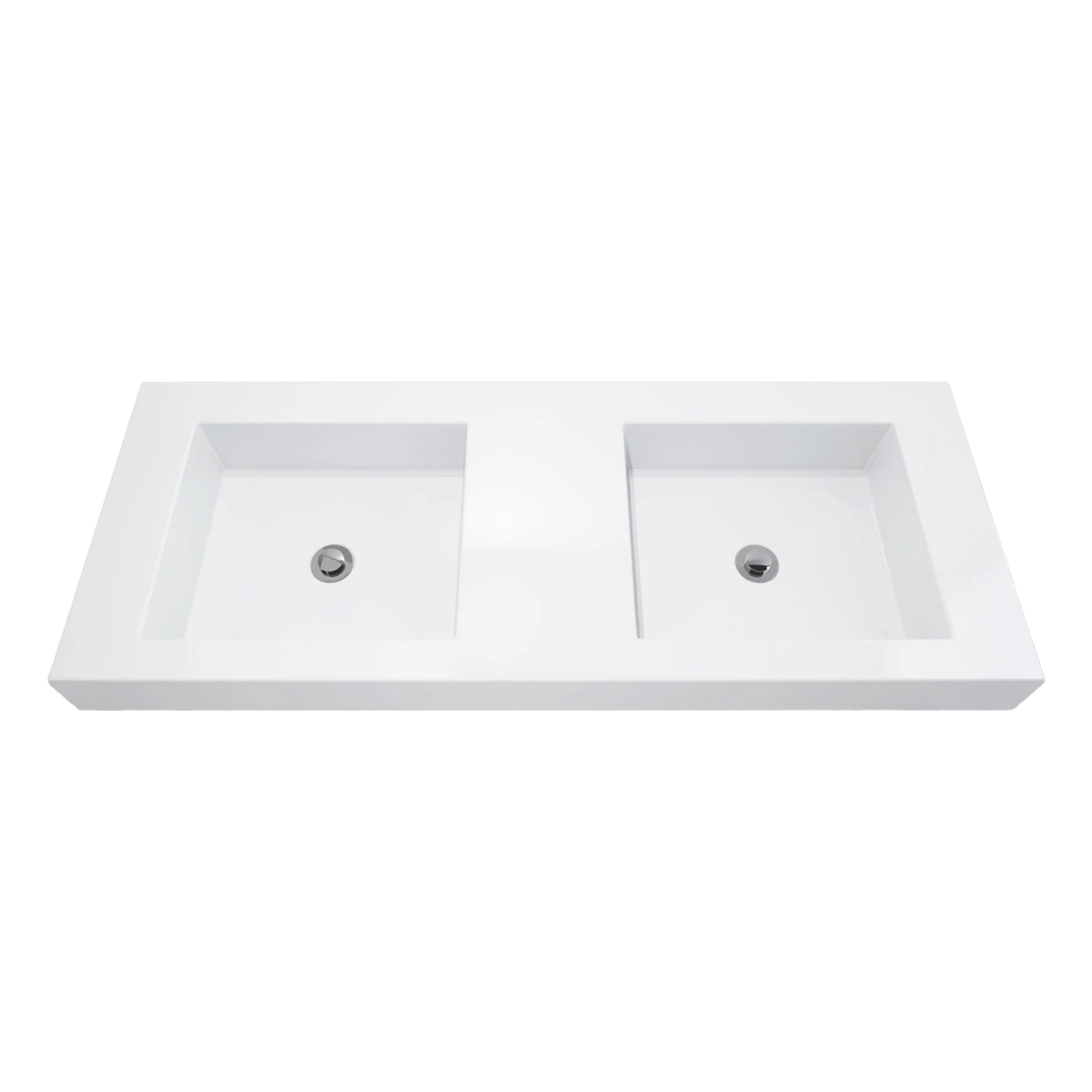 LAVAMANOS OSLO 124X48 BLANCO SOBREPONER - Image 1