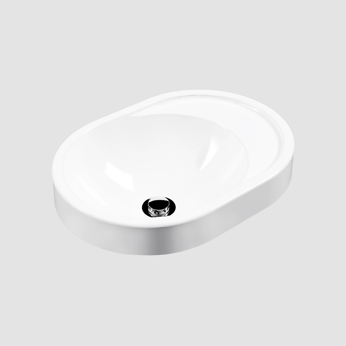 LAVAMANOS DOHA 45X33 SOFT MATE NATURAL - Image 1