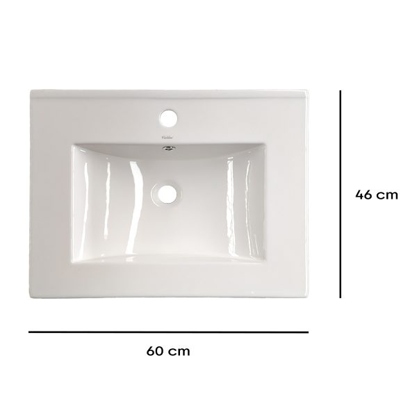 LAVAMANOS BLANCO MG06046B SOBREPONER