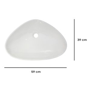 LAVAMANOS TRIANGULAR BLANCO - Image 2