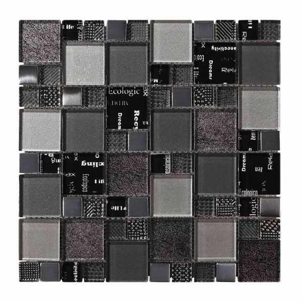 MALLA CARNAVAL SILVER 30X30 CM
