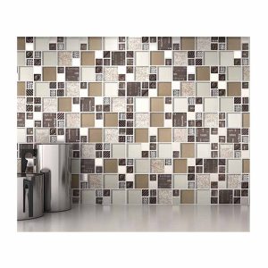 MALLA CARNAVAL BROWN 30X30 CM - Image 2