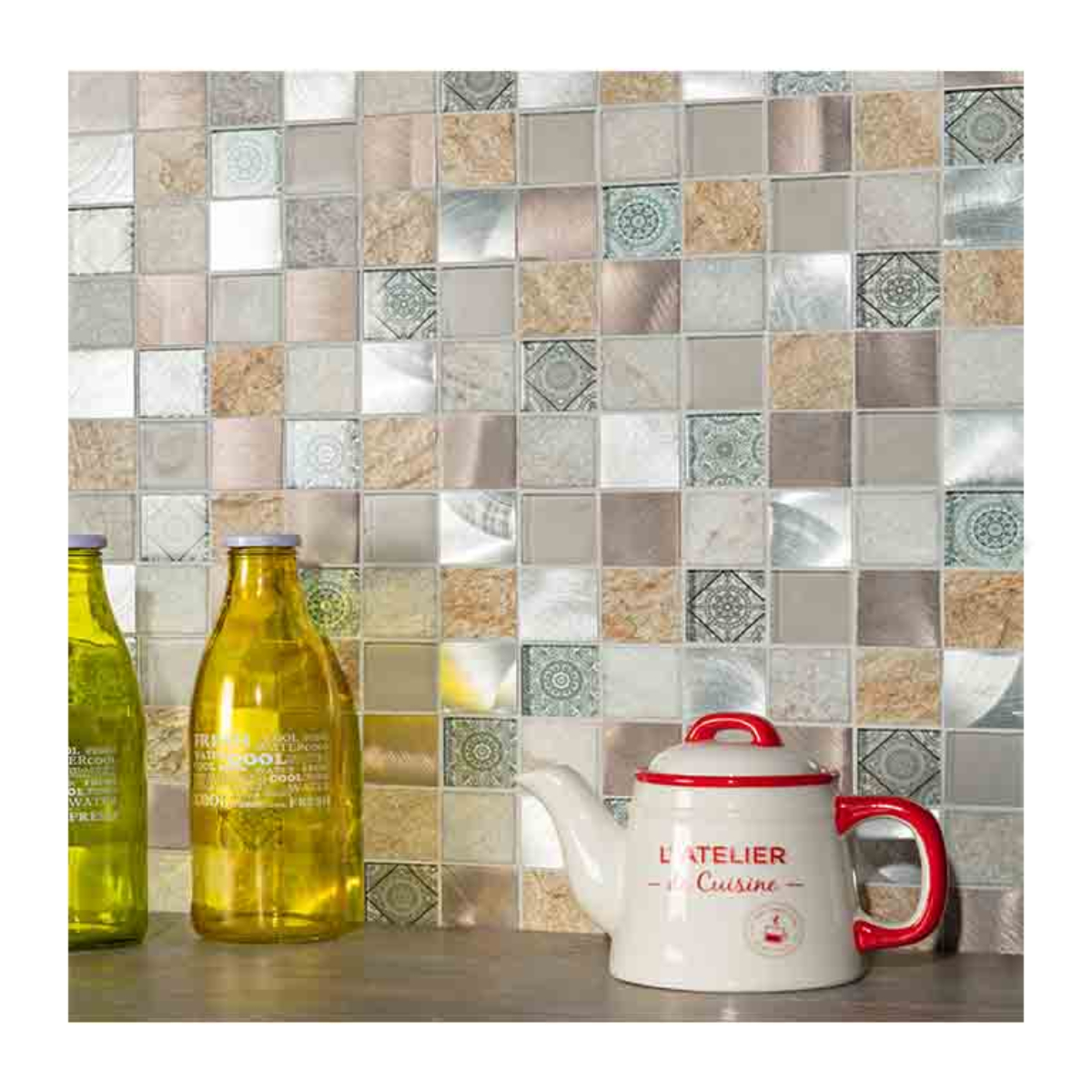 MALLA TERRA BEIGE 30X30 CM - Image 2