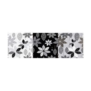 DECORADO MARGOT NEGRA 15X45 CM