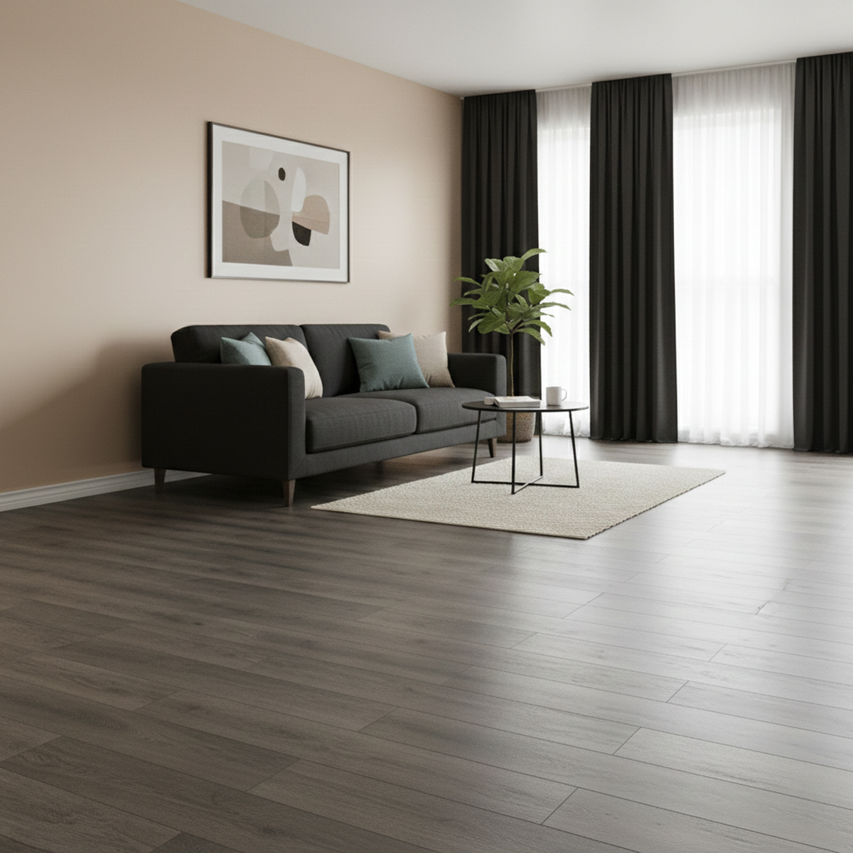 PISO LAMINADO RATTAN GRIS OSCURO 20X123 CM - Image 2