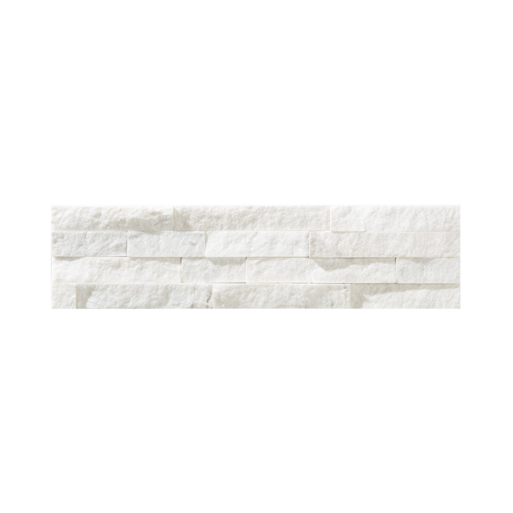 PARED FACHADA PETRA SPARTA BIANCO 10X40 CM - Image 1