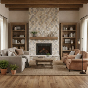 FACHADA KUBIK BEIGE 31X56 CM - Image 2