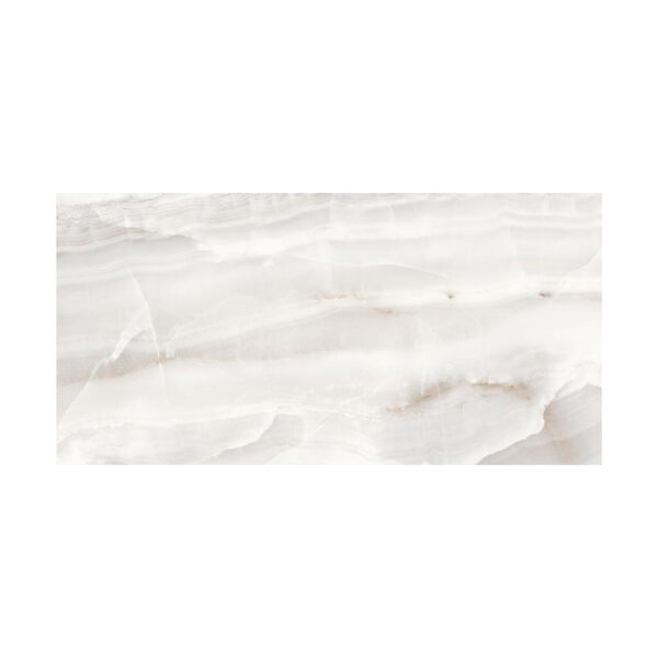 PORCELANATO ESMALTADO MARBLE ONIX WHITE 60X120 CM