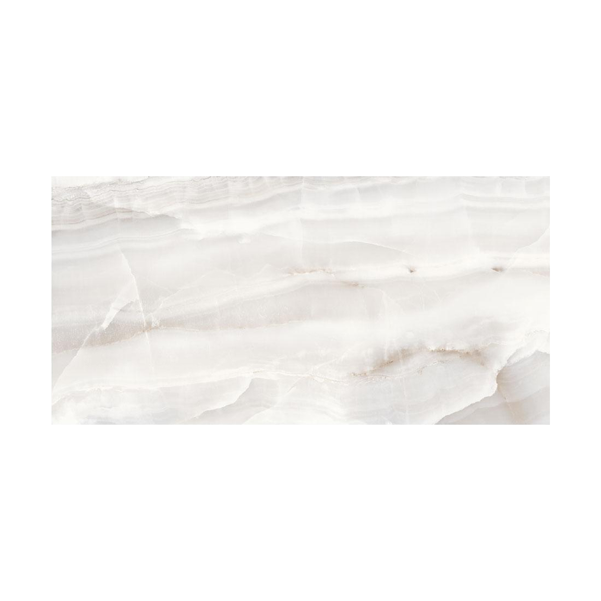 PORCELANATO ESMALTADO MARBLE ONIX WHITE 60X120 CM - Image 1