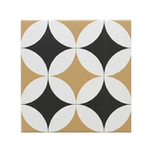 PORCELANATO HIDRAULICO TERRA AMARILLO 20X20 CM
