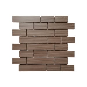 MALLA MESH PAL VOLGA CAFÉ RECT 30.5X30.5 CM