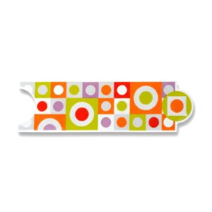 CENEFA DOMINO MULTICOLOR 8X25 CM