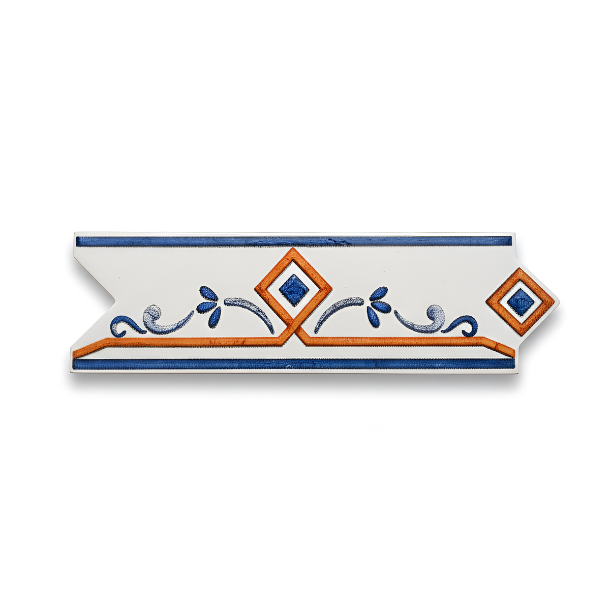 CENEFA S/F ROMBO AZUL 8X25 CM - Image 1
