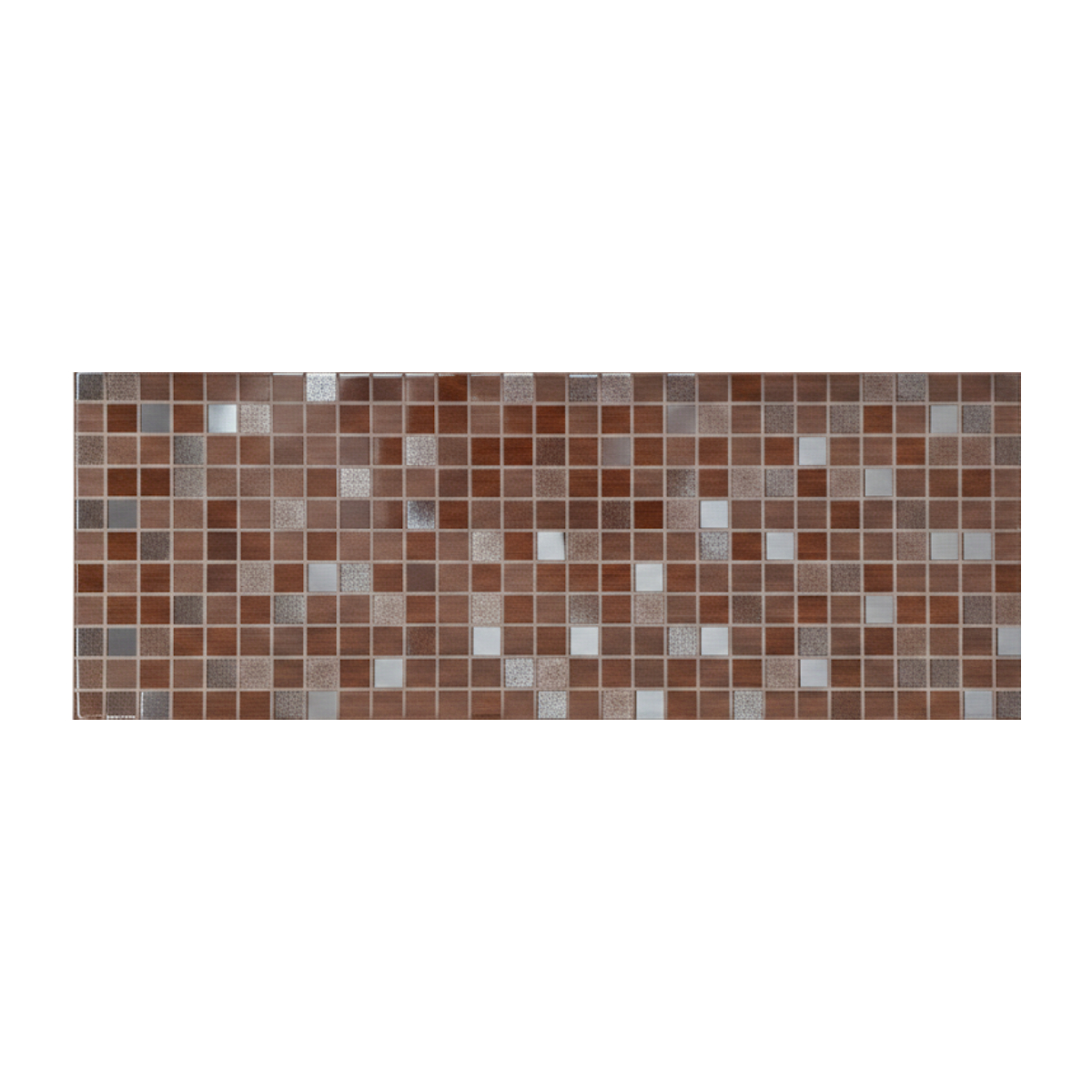 DECORADO TORINO MOSAIC MARRON 8585 20X50 CM - Image 1