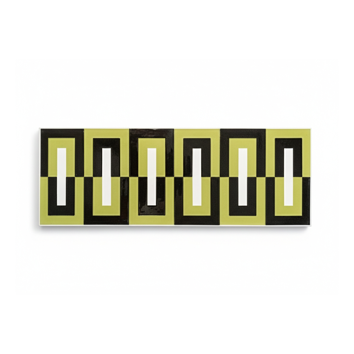 DECORADO MILAN VERDE 15X40 CM - Image 1