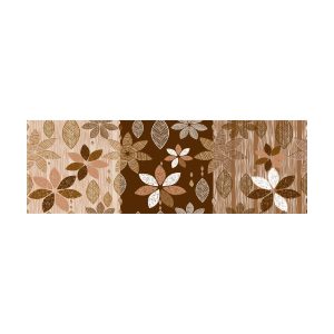 DECORADO MARGOT MARRON 15X45 CM
