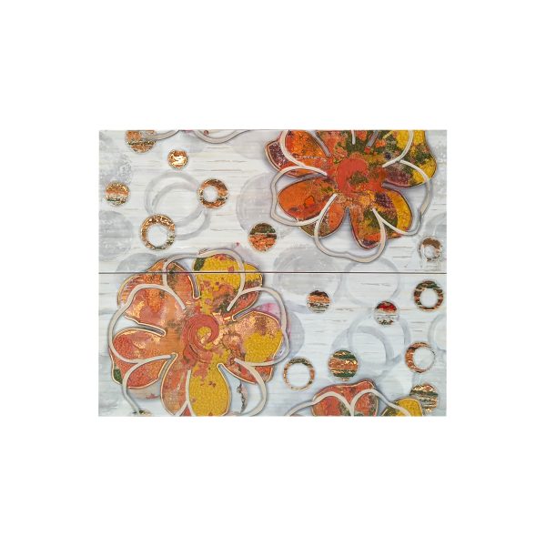 CONJUNTO BIGA OCRE 25X60 CM