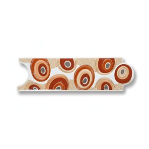 CENEFA REF KOW 006 A CIRCULOS CAFE 8X25 CM