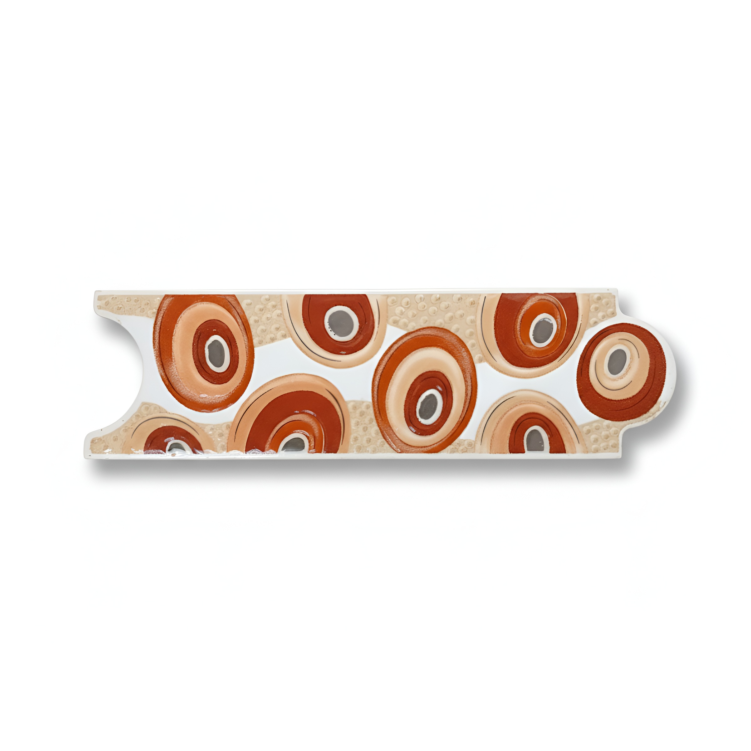 CENEFA REF KOW 006 A CIRCULOS CAFE 8X25 CM - Image 1