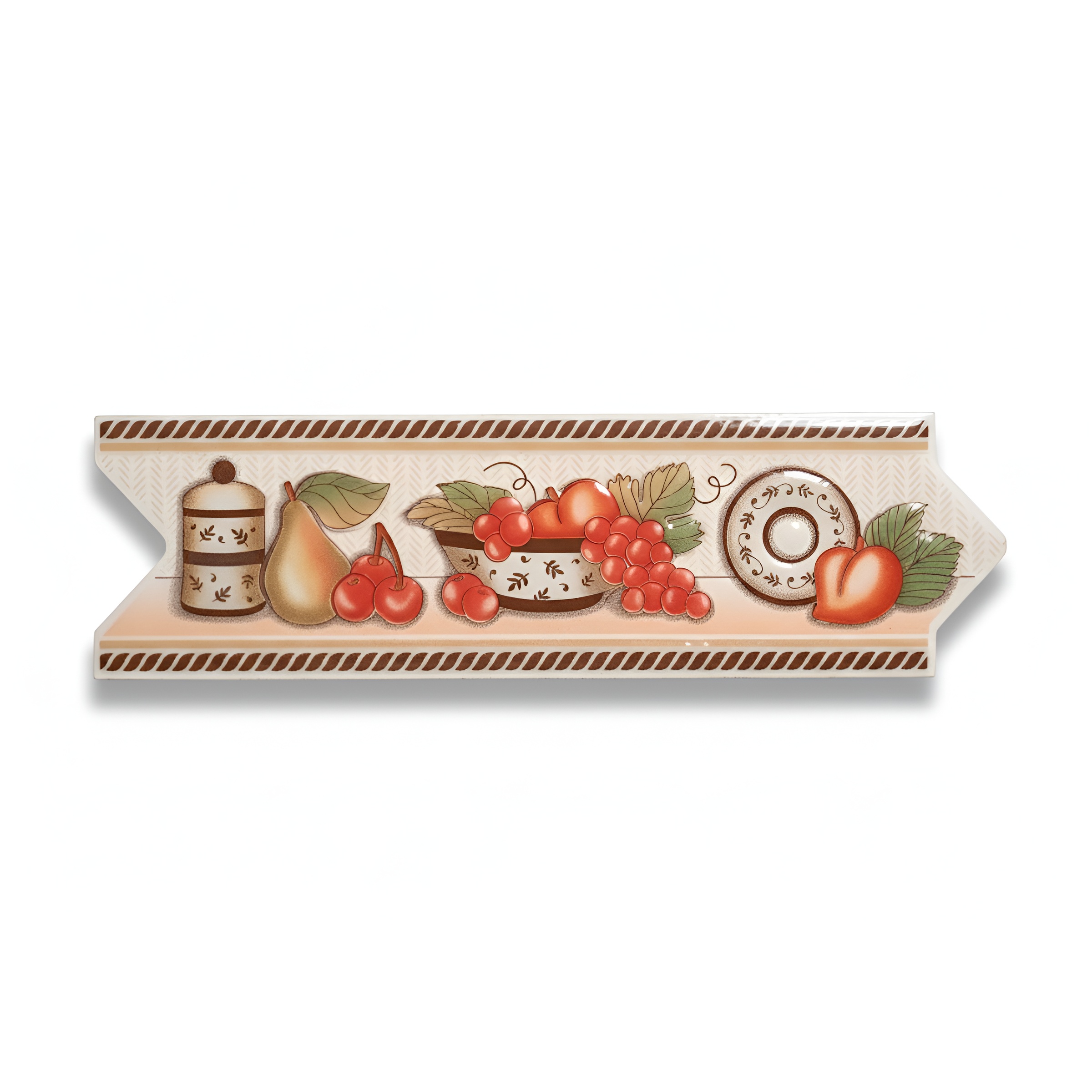 CENEFA FRUTE MARRON DK 2063A 8X25 CM - Image 1