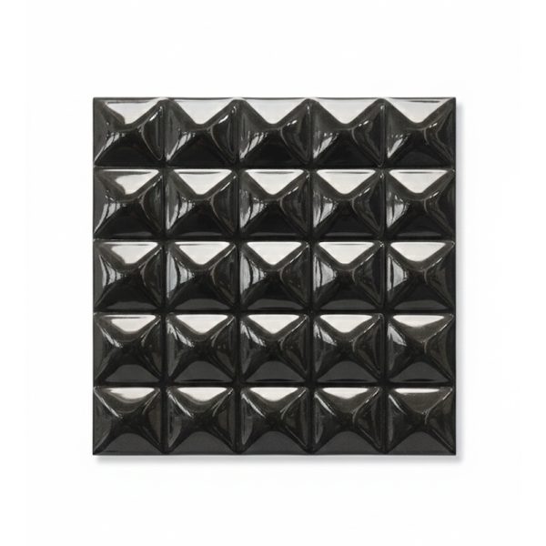DECORADO DOLMEN BLACK 25X25 CM