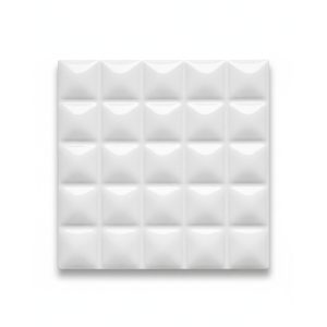 DECORADO DOLMEN WHITE 25X25 CM