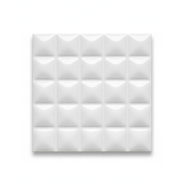 DECORADO DOLMEN WHITE 25X25 CM