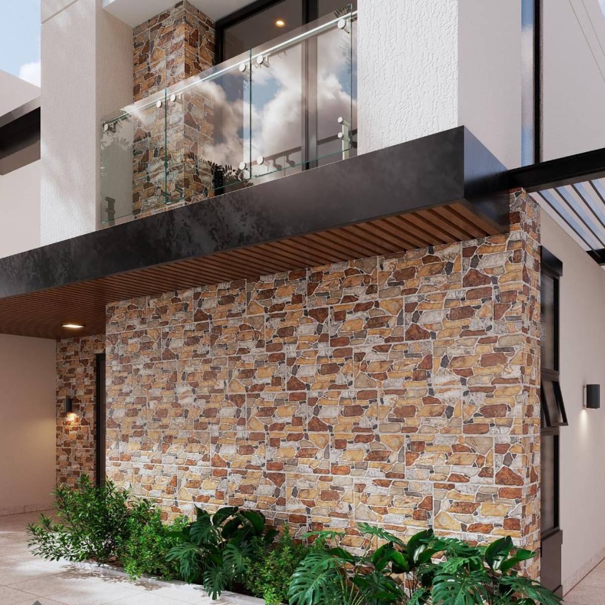 PARED PIEDRAS FLORESTA TERRA 31X60 CM - Image 3