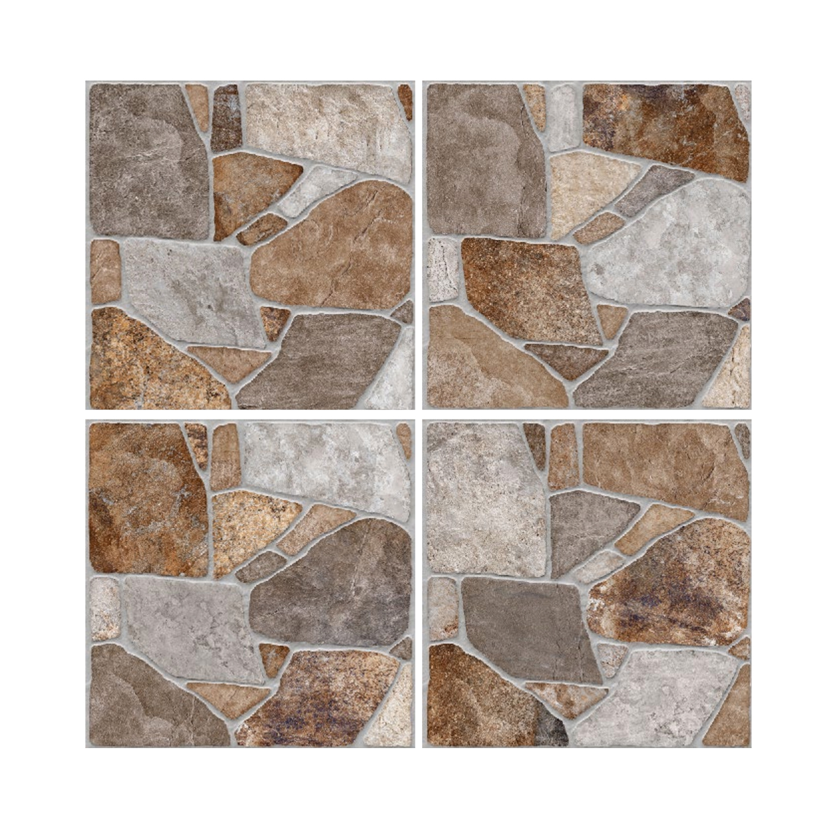 PISO PIEDRA BOLIVAR TERRACOTA 50X50 CM - Image 2